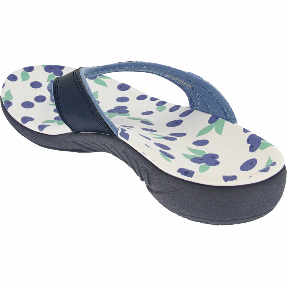 Spenco Insoles Spenco Yumi Fruitopia Thong Flip Flops - Womens Blue - Image 3