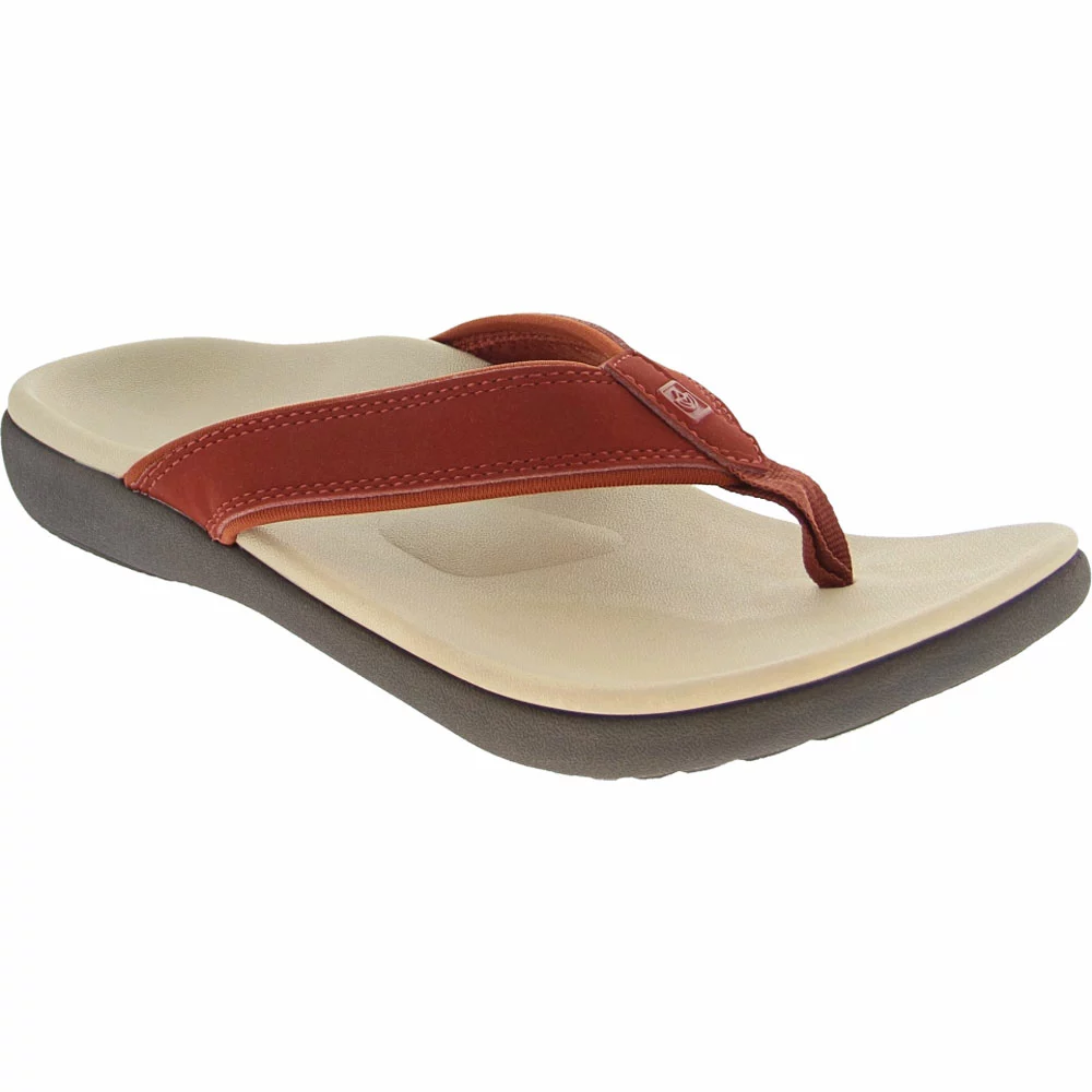Spenco Insoles Spenco Yumi Nuevo Thong Flip Flops - Womens Red - Image 2