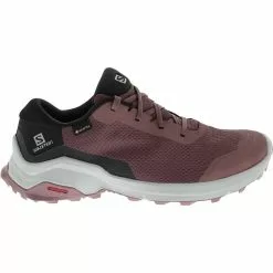 Salomon X Reveal Gtx Waterproof Hiking Shoes - Womens Flint Black Quail
