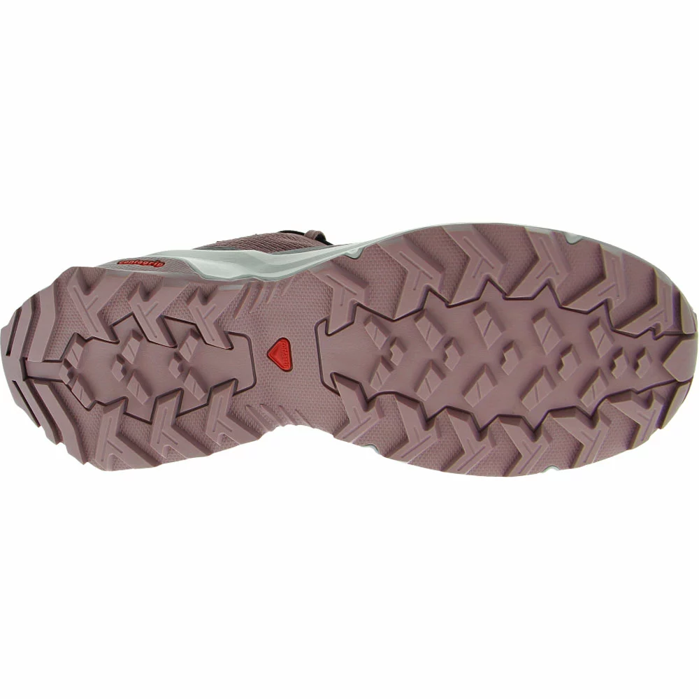 Salomon X Reveal Gtx Waterproof Hiking Shoes - Womens Flint Black Quail - Image 4