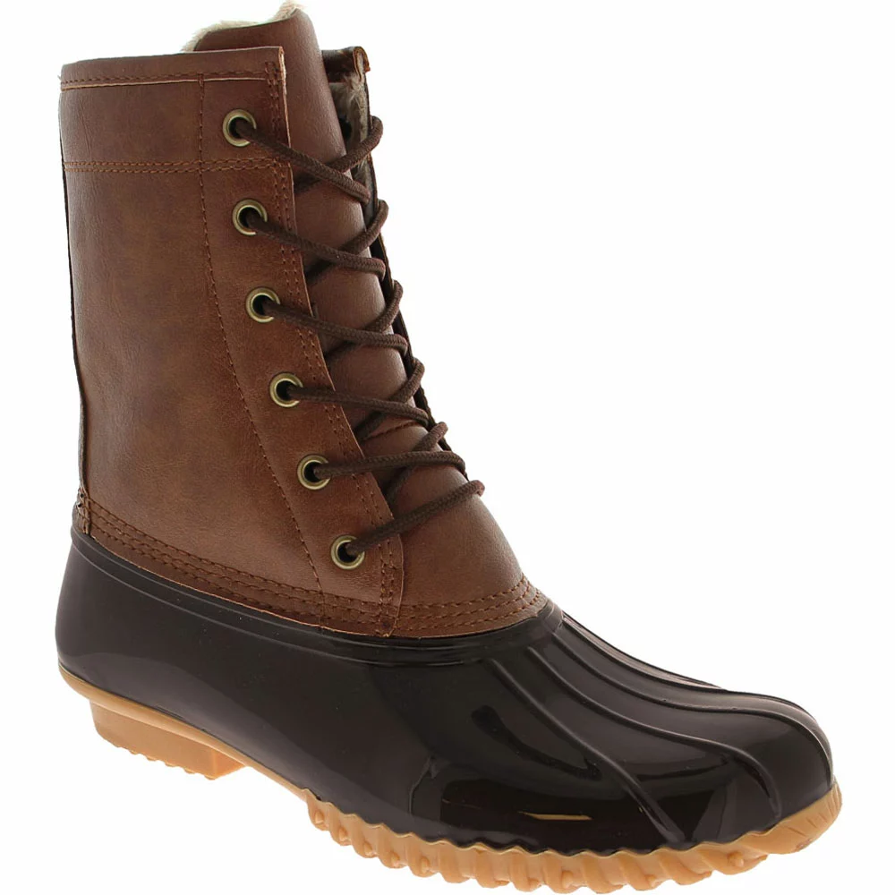 Sporto Demi Rubber Boots - Womens Brown - Image 2