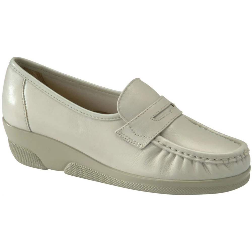 Softspots Pennie Slip On Casual Shoes - Womens Bone - Image 2