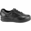 Softspots Marathon Oxford Casual Shoes - Womens Black