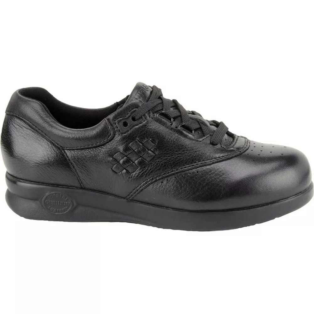 Softspots Marathon Oxford Casual Shoes - Womens Black