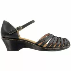 Softspots Tatianna Ankle Strap Sandals - Womens Black
