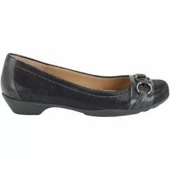 Softspots Posie Casual Shoes - Womens Black Fabric