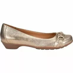 Softspots Posie Slip On Casual Shoes - Womens Gold