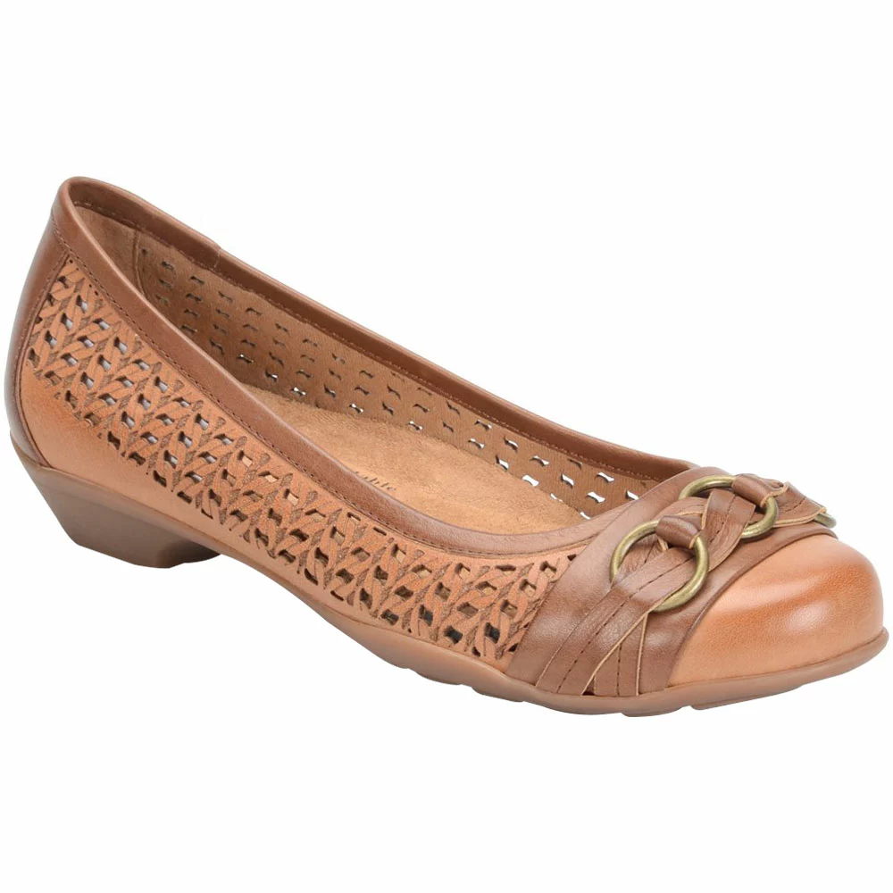 Softspots Posie Slip On Casual Shoes - Womens Sand - Image 2
