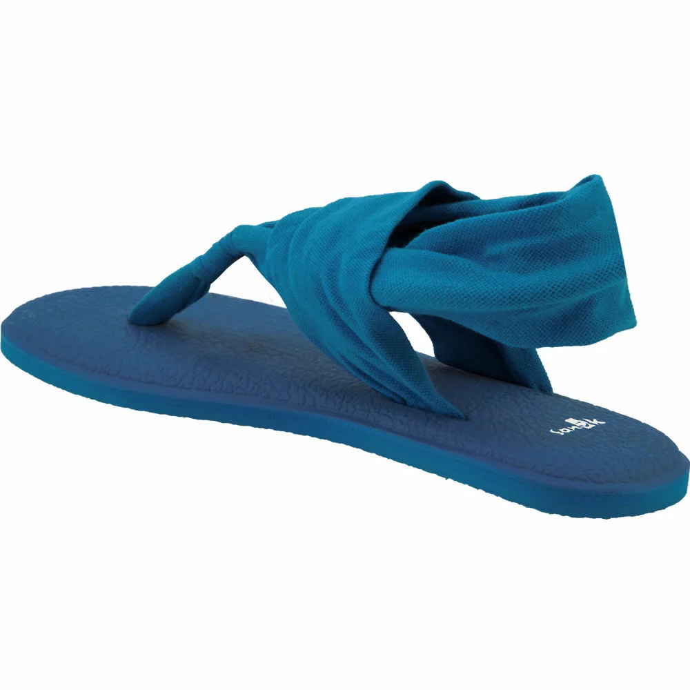 Sanuk Yoga Sling 2 Spectrum Flip Flops - Womens Blue - Image 3