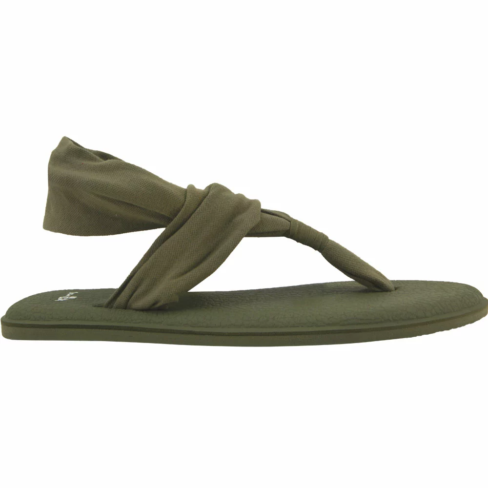 Sanuk Yoga Sling 2 Spectrum Flip Flops - Womens Olive