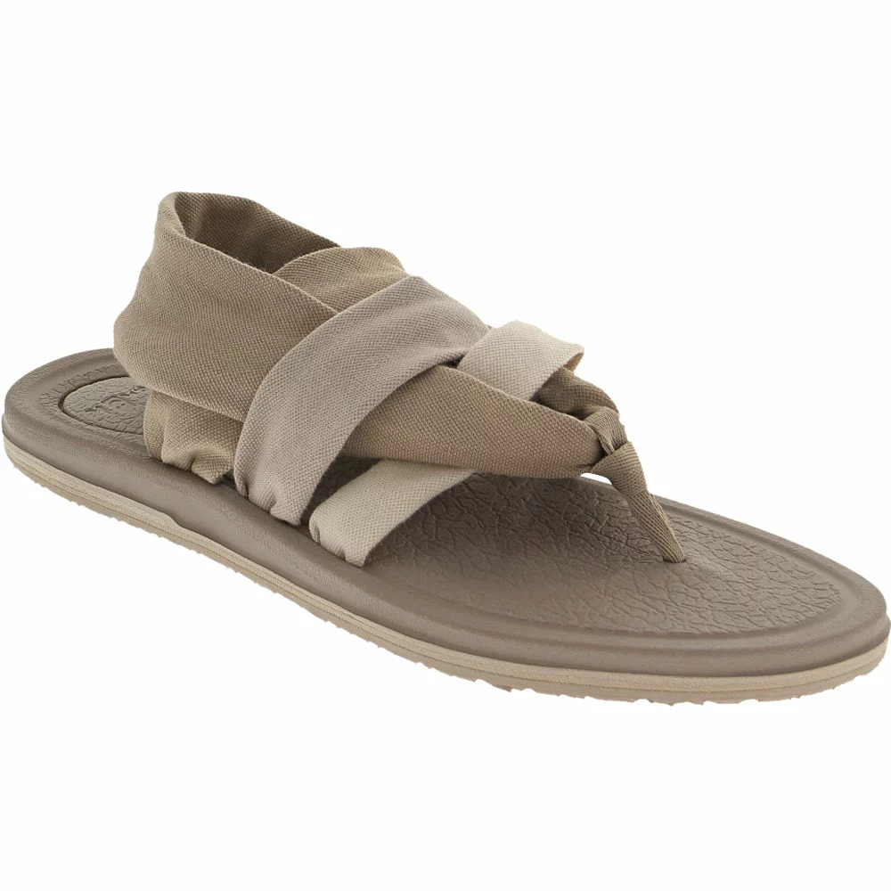 Sanuk Yoga Sling 3 Flip Flops - Womens Peyote Turtledove - Image 2