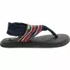 Sanuk Yoga Sling 2prints Flip Flops - Womens Sand Harbor Navy