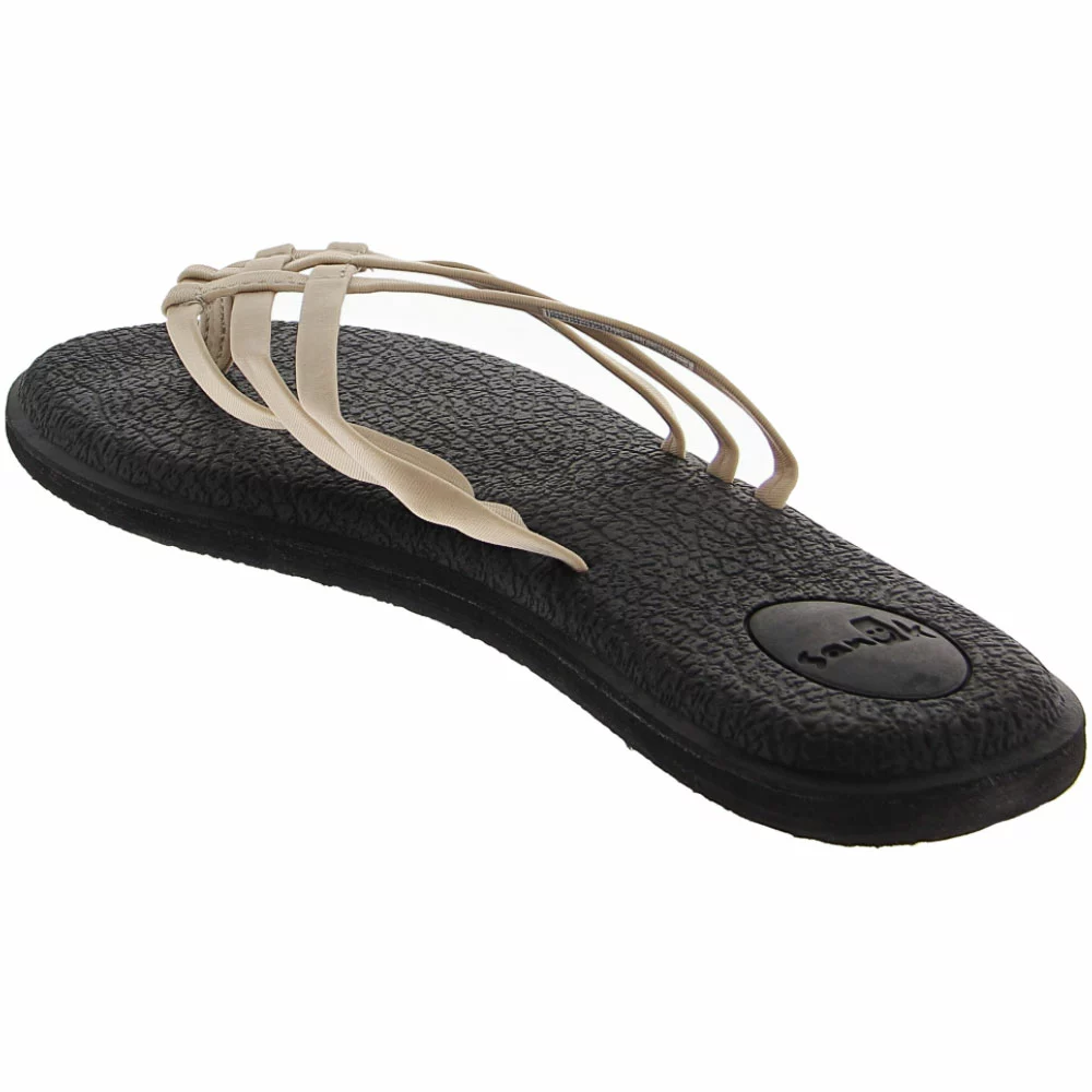 Sanuk Yoga Salty Flip Flops - Womens Natural - Image 3
