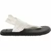 Sanuk Yoga Sling2 Flip Flops - Womens White