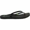 Sanuk Yoga Joy Flip Flop Womens Sandals Black