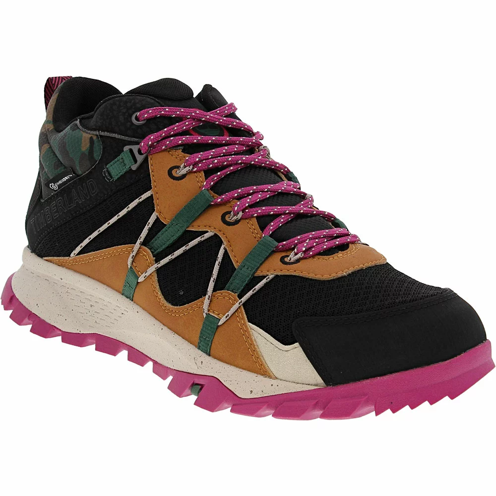 Timberland Garrison Trail Hiker Hiking Boots - Womens Black Purple - Image 2