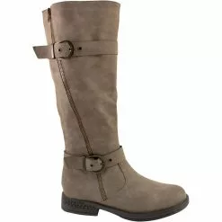 Two Lips Too Jordy Tall Dress Boots - Womens Taupe