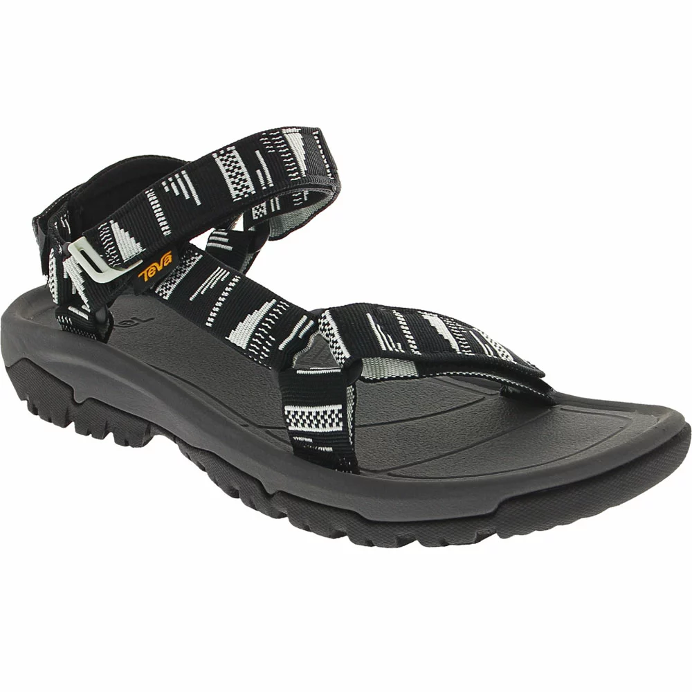 Teva Hurricane Xlt 2 Outdoor Sandals - Womens Black Black White - Image 2