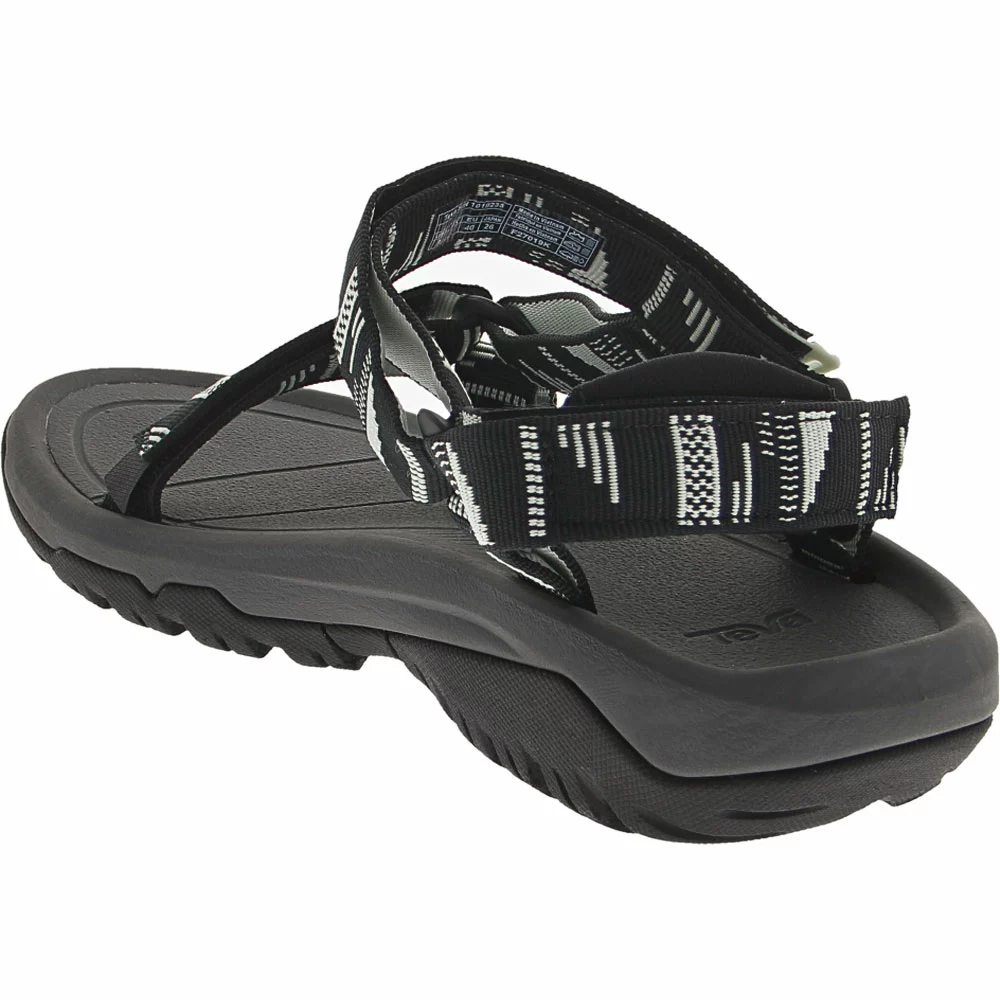 Teva Hurricane Xlt 2 Outdoor Sandals - Womens Black Black White - Image 3