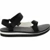 Teva Midform Universal Outdoor Sandals - Womens Black Black White