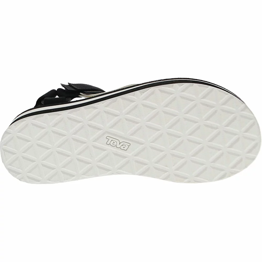 Teva Midform Universal Outdoor Sandals - Womens Black Black White - Image 4