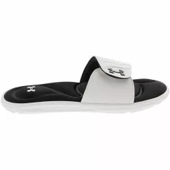 Under Armour Ignite 9 Sl Slide Sandals - Womens Grey Black