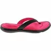 Under Armour Marbella 7 T Flip Flops - Womens Black Pink