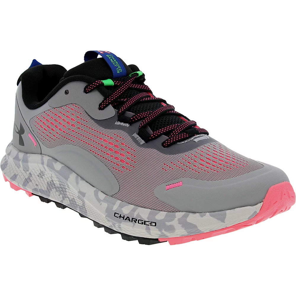Under Armour Charged Bandit TR 2 Trail Running Shoes - Womens Grey Black - Image 2