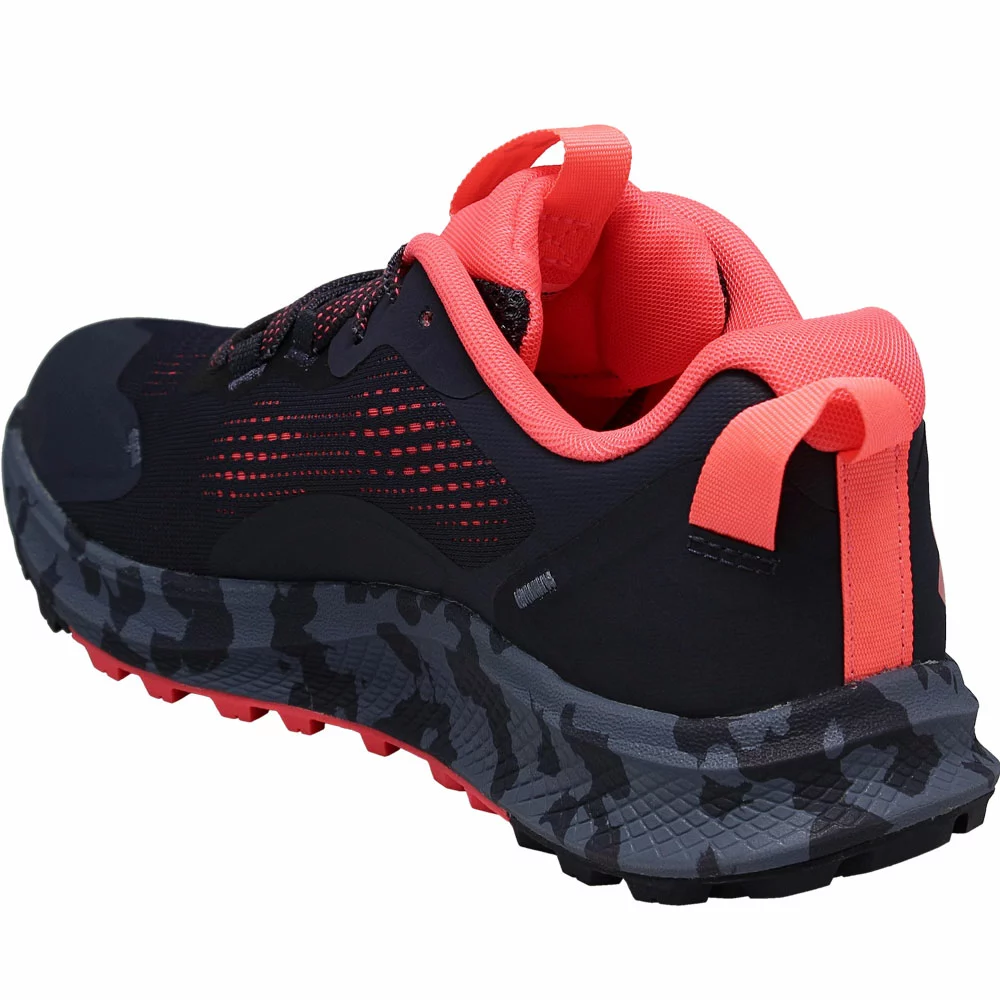 Under Armour Charged Bandit TR 2 Trail Running Shoes - Womens Grey Red - Image 3