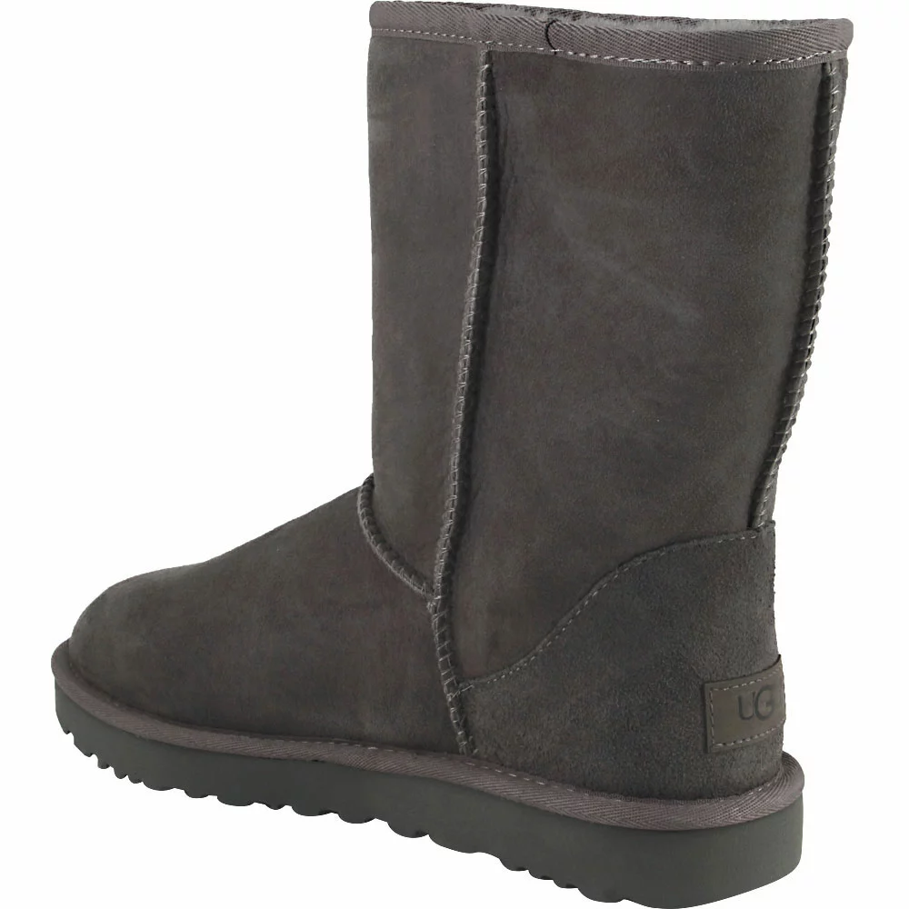 UGG Boots UGG Classic Short 2 Winter Boots - Womens Charcoal - Image 3