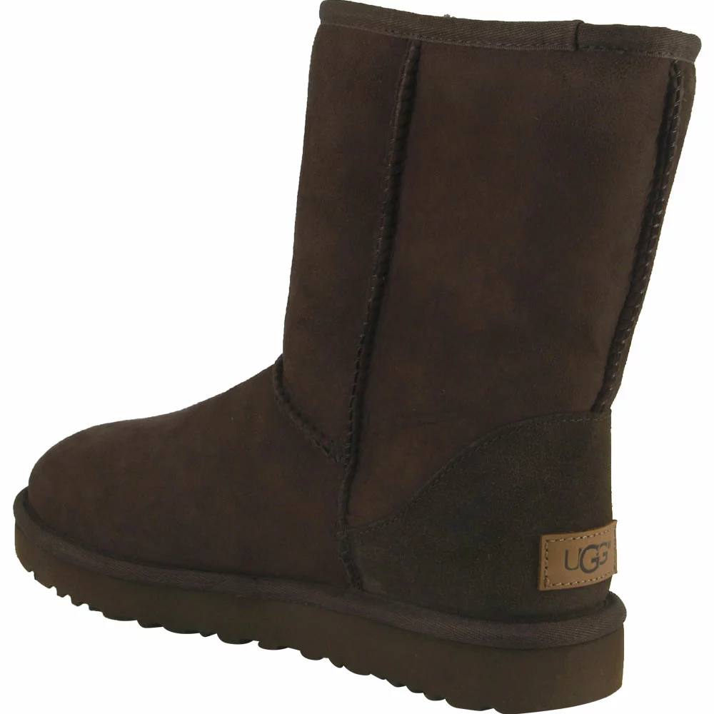 UGG Boots UGG Classic Short 2 Winter Boots - Womens Chocolate - Image 3