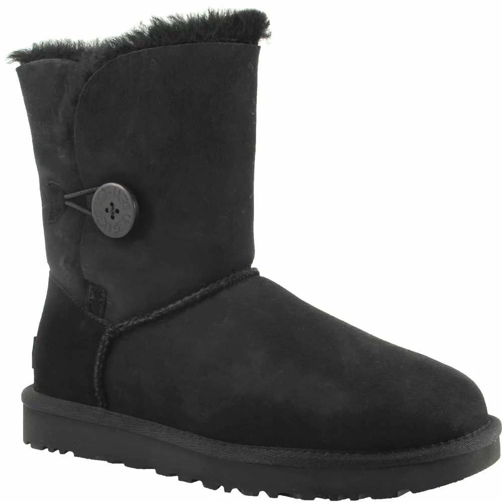 UGG Boots UGG Bailey Button 2 Winter Boots - Womens Black - Image 2