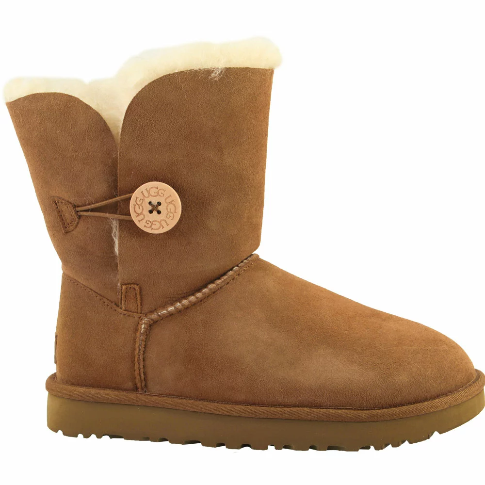 UGG Boots UGG Bailey Button 2 Winter Boots - Womens Chestnut