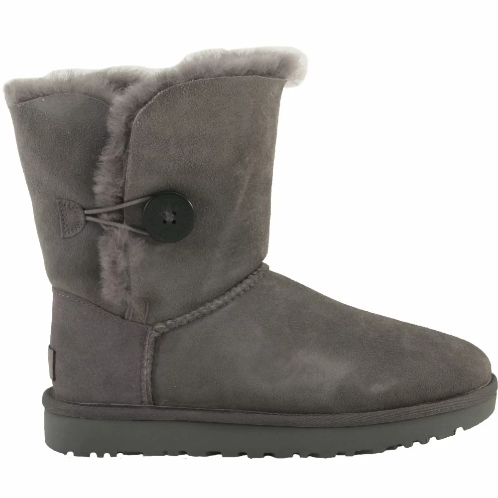 UGG Boots UGG Bailey Button 2 Winter Boots - Womens Grey