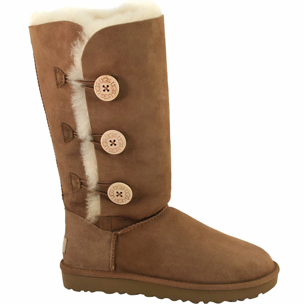 UGG Boots UGG Bailey Button Trip2 Winter Boots - Womens Chestnut