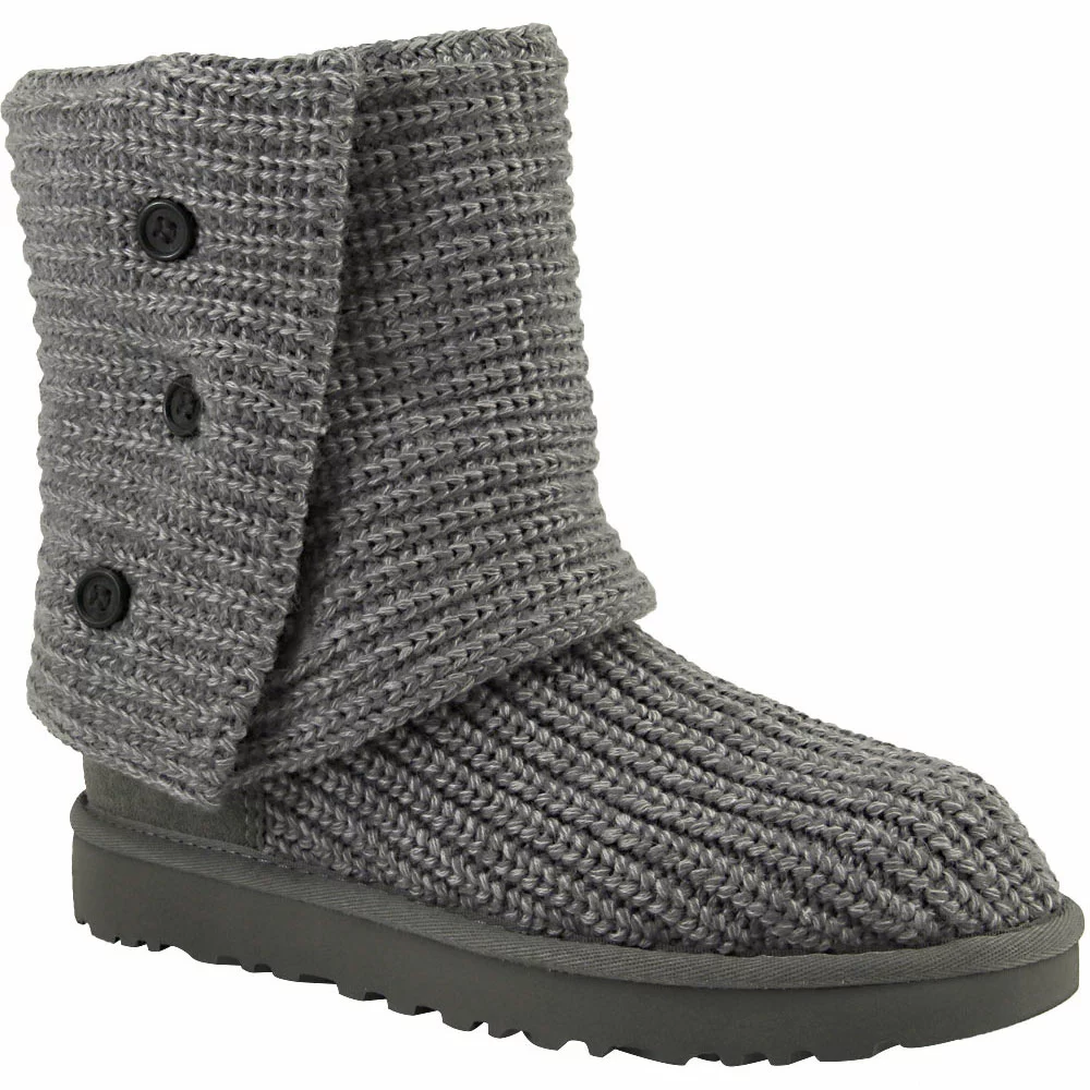 UGG Boots UGG Classic Cardy 2 Winter Boots - Womens Grey - Image 2