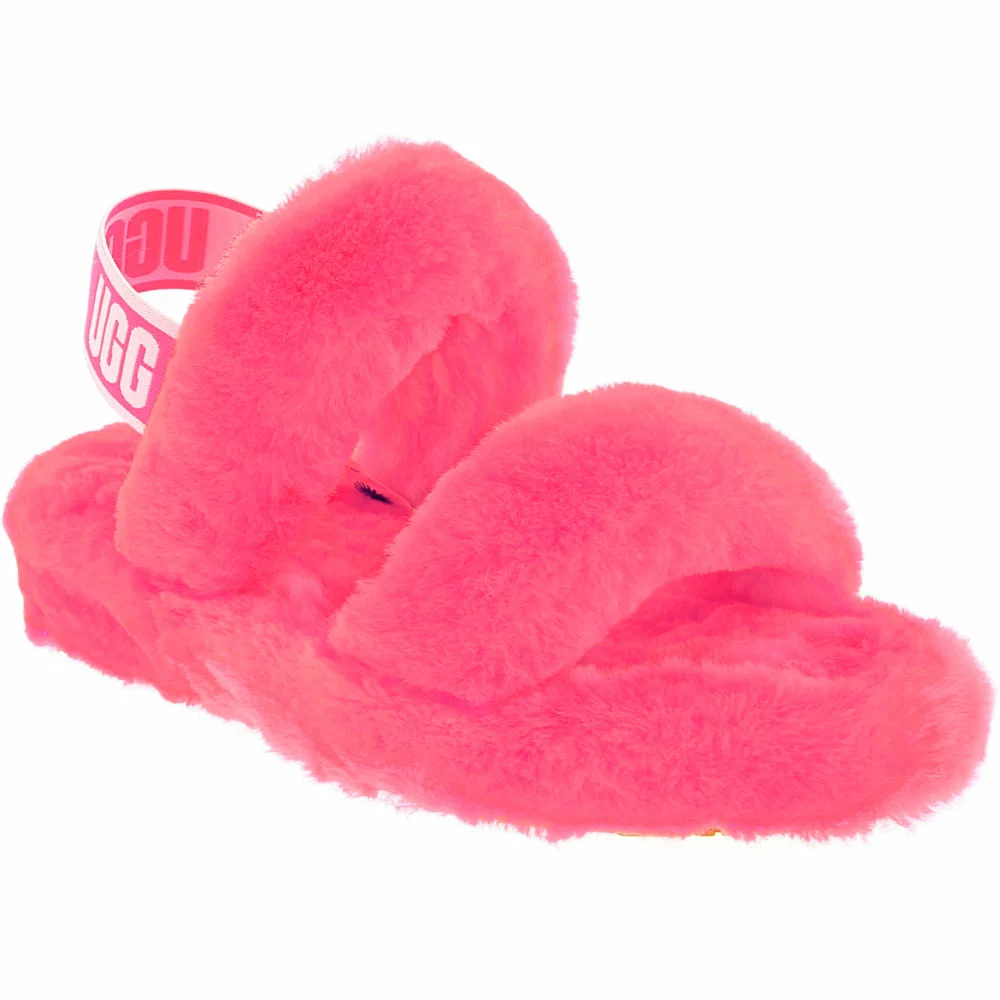 UGG Boots UGG Oh Yeah Slide Slippers - Womens Taffy Pink - Image 2