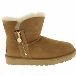 UGG Boots UGG Bailey Zip Mini Winter Boots - Womens Chestnut