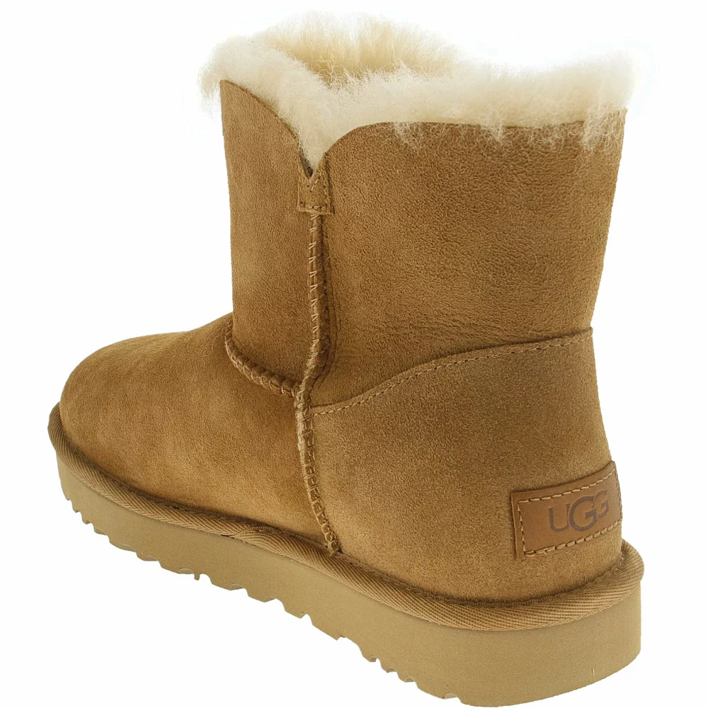 UGG Boots UGG Bailey Zip Mini Winter Boots - Womens Chestnut - Image 3