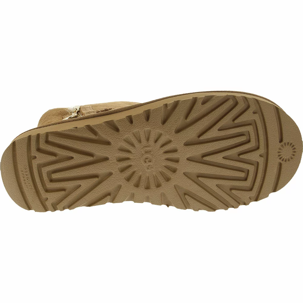 UGG Boots UGG Bailey Zip Mini Winter Boots - Womens Chestnut - Image 4