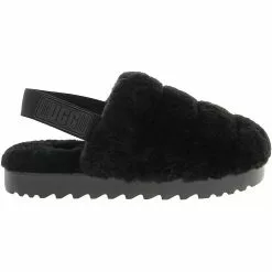 UGG Boots UGG Super Fluff Slipper Slippers - Womens Black