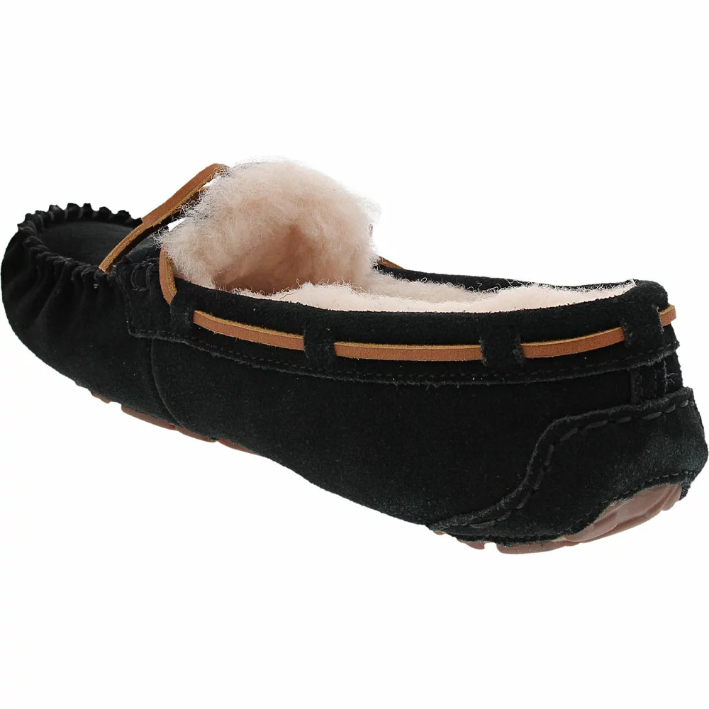 UGG Boots UGG Dakota Slippers - Womens Black Tan - Image 3