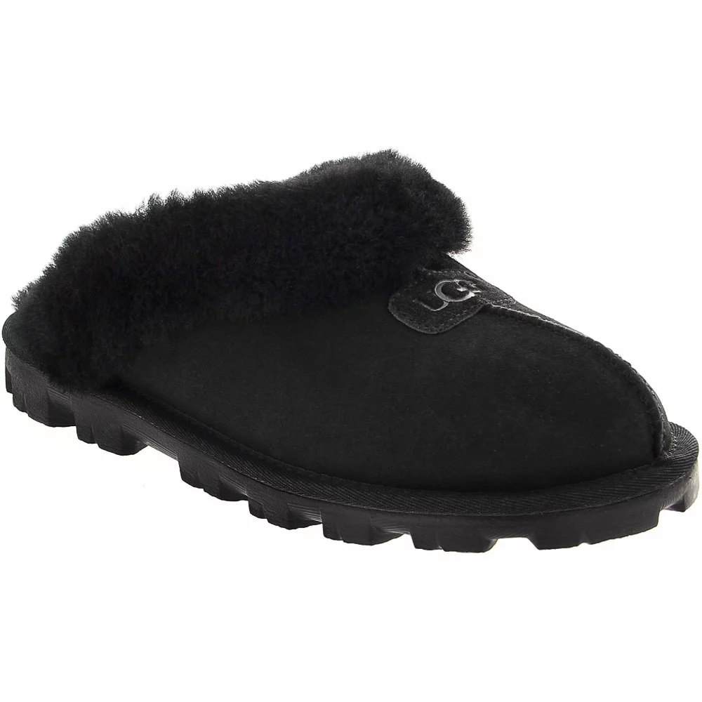 UGG Boots UGG Coquette Sheepskin 5125 Slippers - Womens Black - Image 2