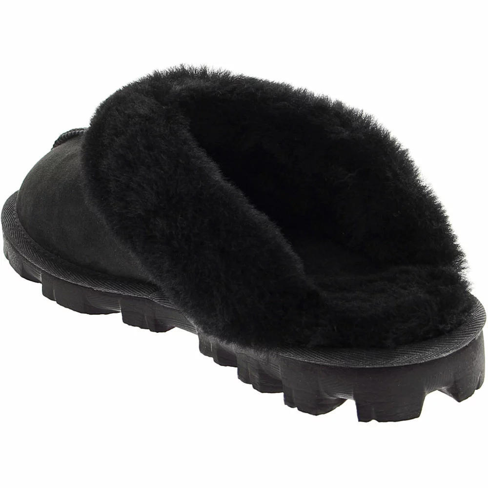 UGG Boots UGG Coquette Sheepskin 5125 Slippers - Womens Black - Image 3