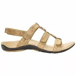 Vionic Rest Amber Sandals - Womens Gold Cork