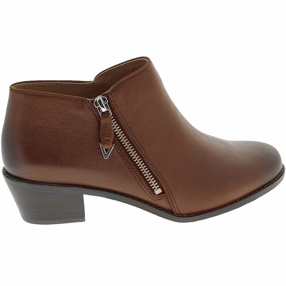 Vionic Jolene Ankle Boots - Womens Mocha