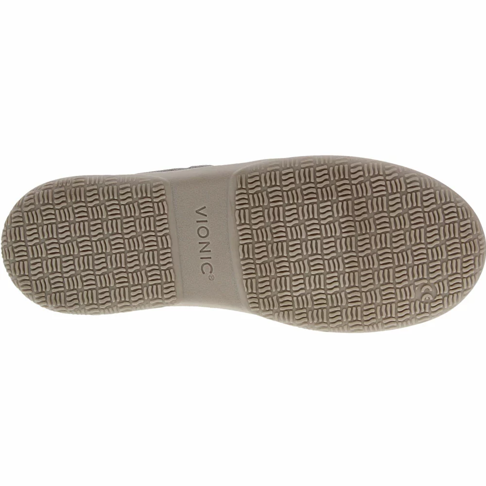Vionic Cedar Lynez Suede Slippers - Womens Grey - Image 4
