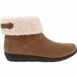 Vionic Magnolia Ruth Suede Casual Boots - Womens Wheat