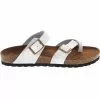 White Mountain Gracie Sandals - Womens White Leather