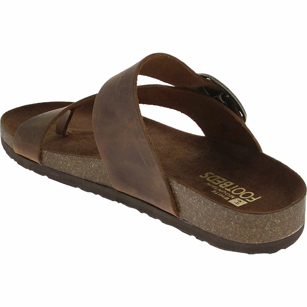White Mountain Harley Sandals - Womens Brown - Image 3